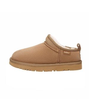 EVER AU Micro Slippers - Brown