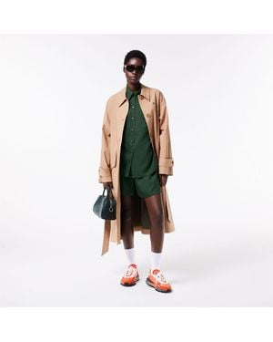 Lacoste Oversized Lyocell Shirt - Green