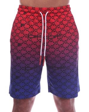 Off-White c/o Virgil Abloh Off Athl Monogram Shorts - Red