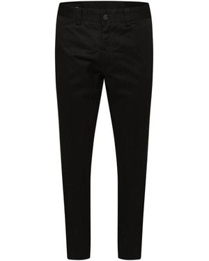 Replay Regular-Fit Chinos - Black