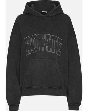 ROTATE SUNDAY Heavy Sweat Hoodie - Black