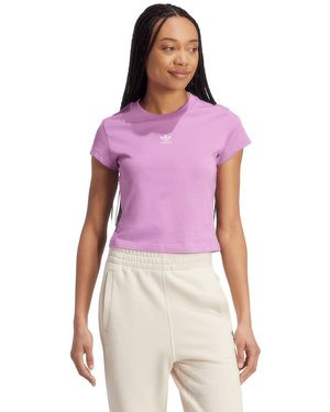 adidas Originals Essentials Slim-Fit T-Shirt - Purple