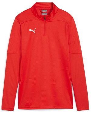 PUMA Training Quarter Zip Top - Red