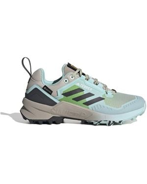 adidas Terrex Swift R3 Gore-Tex Hiking Trainers Size 3.5 - Green