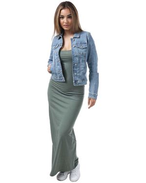 ONLY Wonder Life Denim Jacket - Blue
