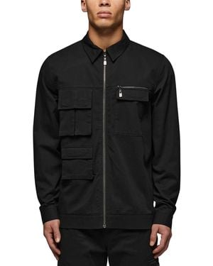 Mallet Shirt Jacket - Black