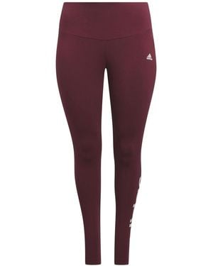 adidas Leggings (Plus Size) - Purple