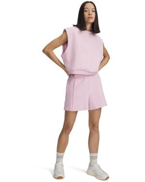 Under Armour Fleece 4In Shorts - Pink