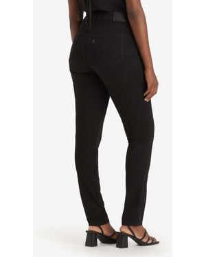 Levi's 721 High Rise Skinny-Fit Jeans - Black