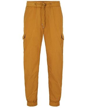 BOSS Taberon Cargo Ds 10237629 01 Straight Leg Trousers - Orange