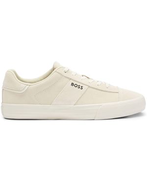 BOSS Aiden Tennis Trainers - Natural