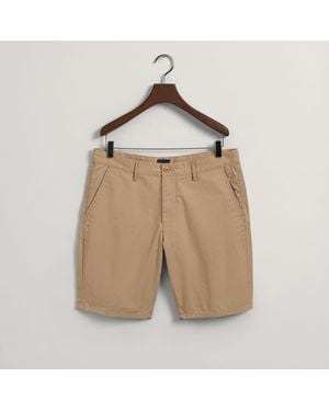 GANT Relaxed Fit Shorts - Natural
