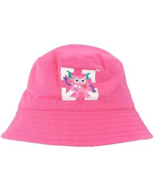Off-White c/o Virgil Abloh Bucket Hat - Pink