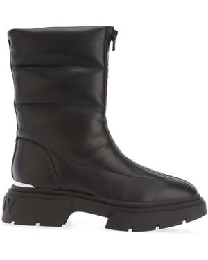 DKNY Zip Up Winter Boots - Black
