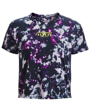 Under Armour Ua Run Trail Tshirt - Blue