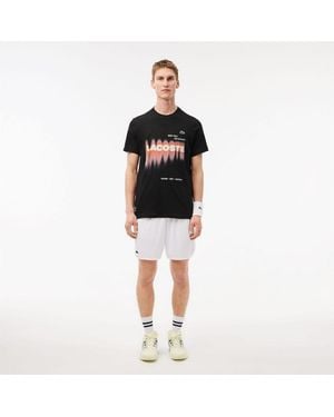 Lacoste X Daniil Medvedev T Shirt - Black