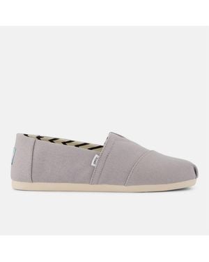TOMS Alpargata Classic Espadrilles Size 6 - Grey