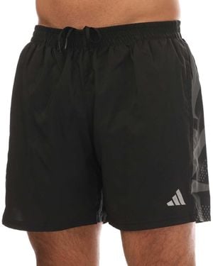 adidas Own The Run Seasonal Shorts - Black