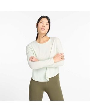 New Balance Jersey Long Sleeve T Shirt - Green