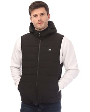 Weekend Offender Berg Lake Hooded Gilet - Black