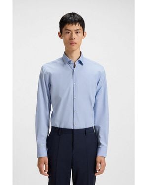HUGO Kenno Slim-Fit Shirt - Blue