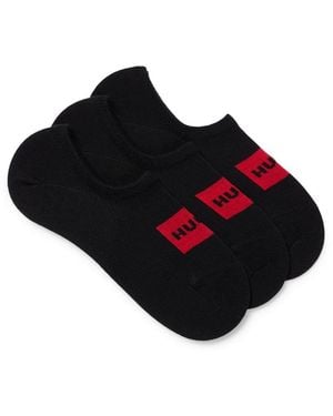 HUGO Pack Of Invisible Socks - Black