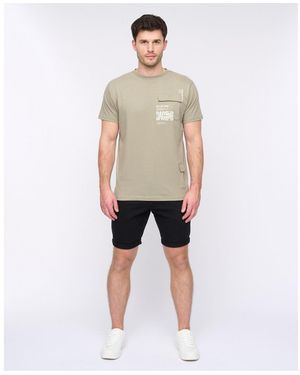Duck and Cover Moreshore Chino Shorts - Natural