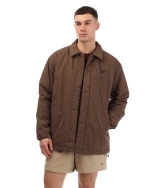 New Balance Coaches Jacket - Brown
