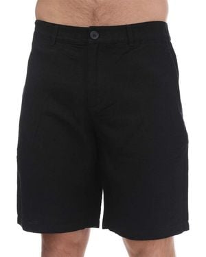 ARMANI EXCHANGE Rayon Twill Shorts - Black