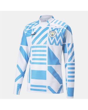 PUMA City Fc Pre Match Sweatshirt - Blue