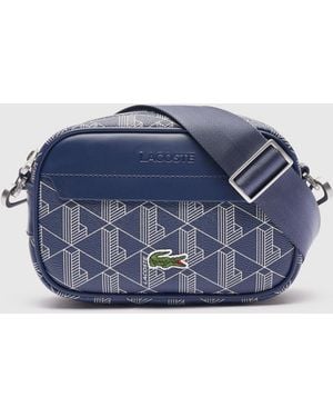 Lacoste Small The Blend Reporter Bag - Blue