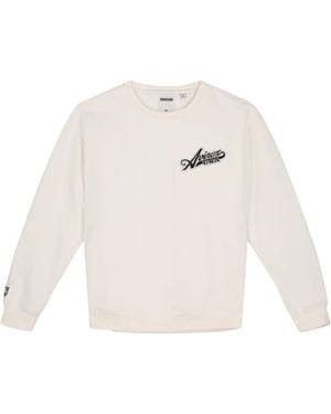 Avirex Script Crewneck Sweatshirt - White