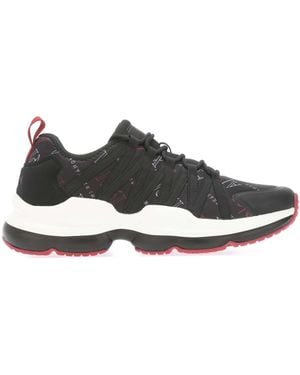 Armani Knitted Trainers - Black