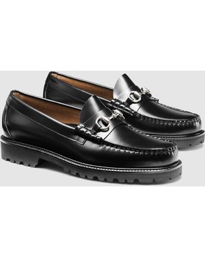 G.H. Bass & Co. Lincoln Bit Lug Weejuns Loafers - Black