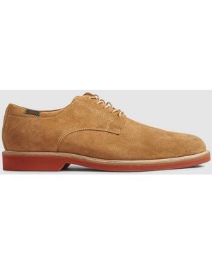 G.H. Bass & Co. Pasadena Suede Buck Shoes - Brown
