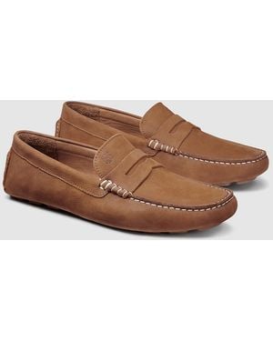 G.H. Bass & Co. Davis Driver Shoes - Brown
