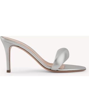 Gianvito Rossi Bijoux Mule 85, Mules - Natural