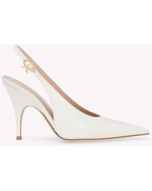 Gianvito Rossi Sofia Sling - White