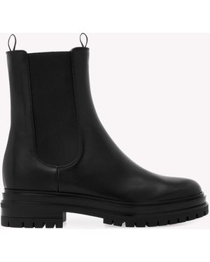 Gianvito Rossi Chester, Booties - Black