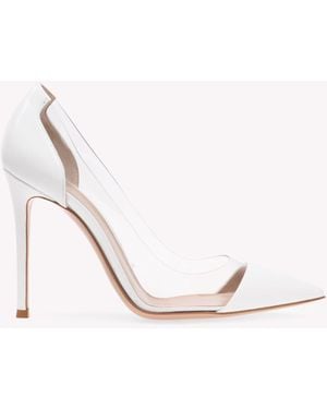 Gianvito Rossi Plexi, Court Shoes - Natural