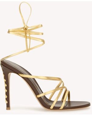 Gianvito Rossi Zaira 105, Sandals And Mules - Natural