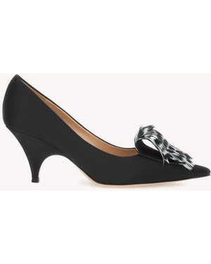 Gianvito Rossi Fenice Pump 70 - White