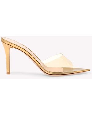 Gianvito Rossi Elle 85, Sandals And Mules - Natural