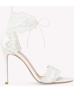 Gianvito Rossi Evie Sandal, Sandals And Mules - Natural