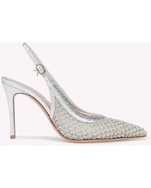 Gianvito Rossi Nikki, Slingback - White