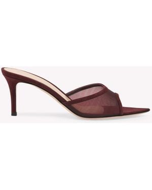 Gianvito Rossi Dorotea Mule 70, Sandals And Mules - Pink