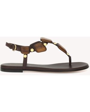 Gianvito Rossi Munduk, Flats - Natural