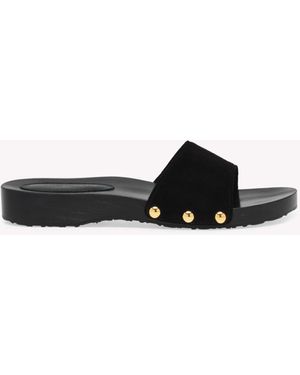 シューズ・サンダルその他 GIANVITO ROSSI Woman Flat sandals Black G3265910GOMNAP BLACK GIANVITO ROSSI: Flat sandals woman - Black | Gianvito Rossi