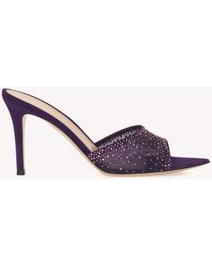 Gianvito Rossi Rania Mule 85 - Pink