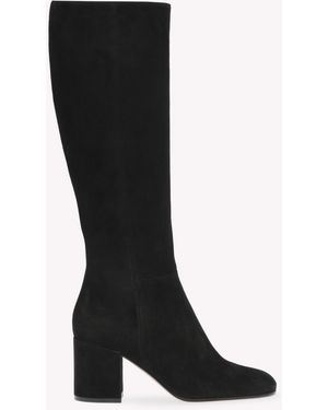 Gianvito Rossi Joelle Boot, Boots, , Suede - Black